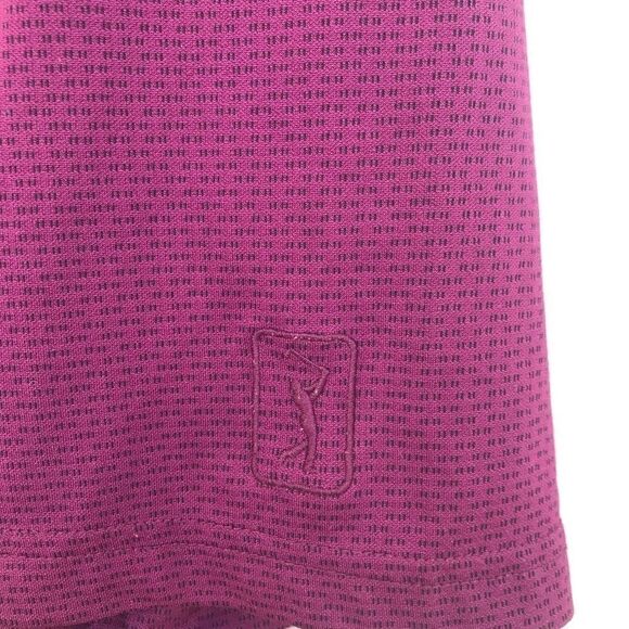 PGA Tour Golf Polo Shirt Purple XL - Picture 4 of 4